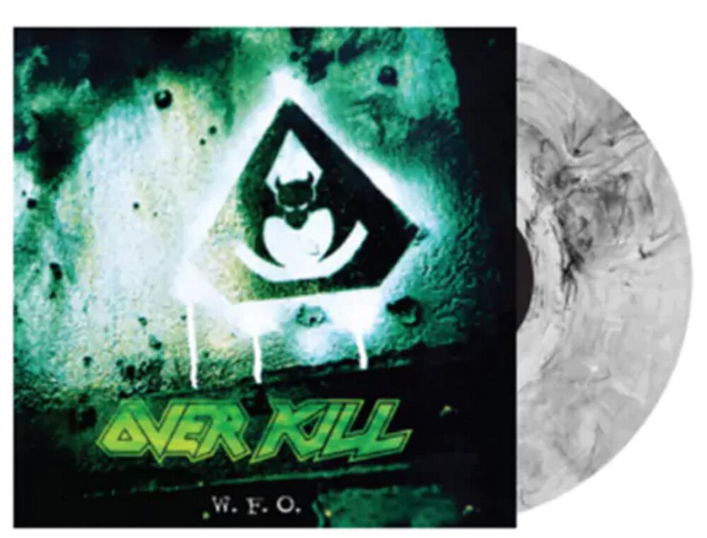 Overkill W.F.O. LP clear marble vinyl