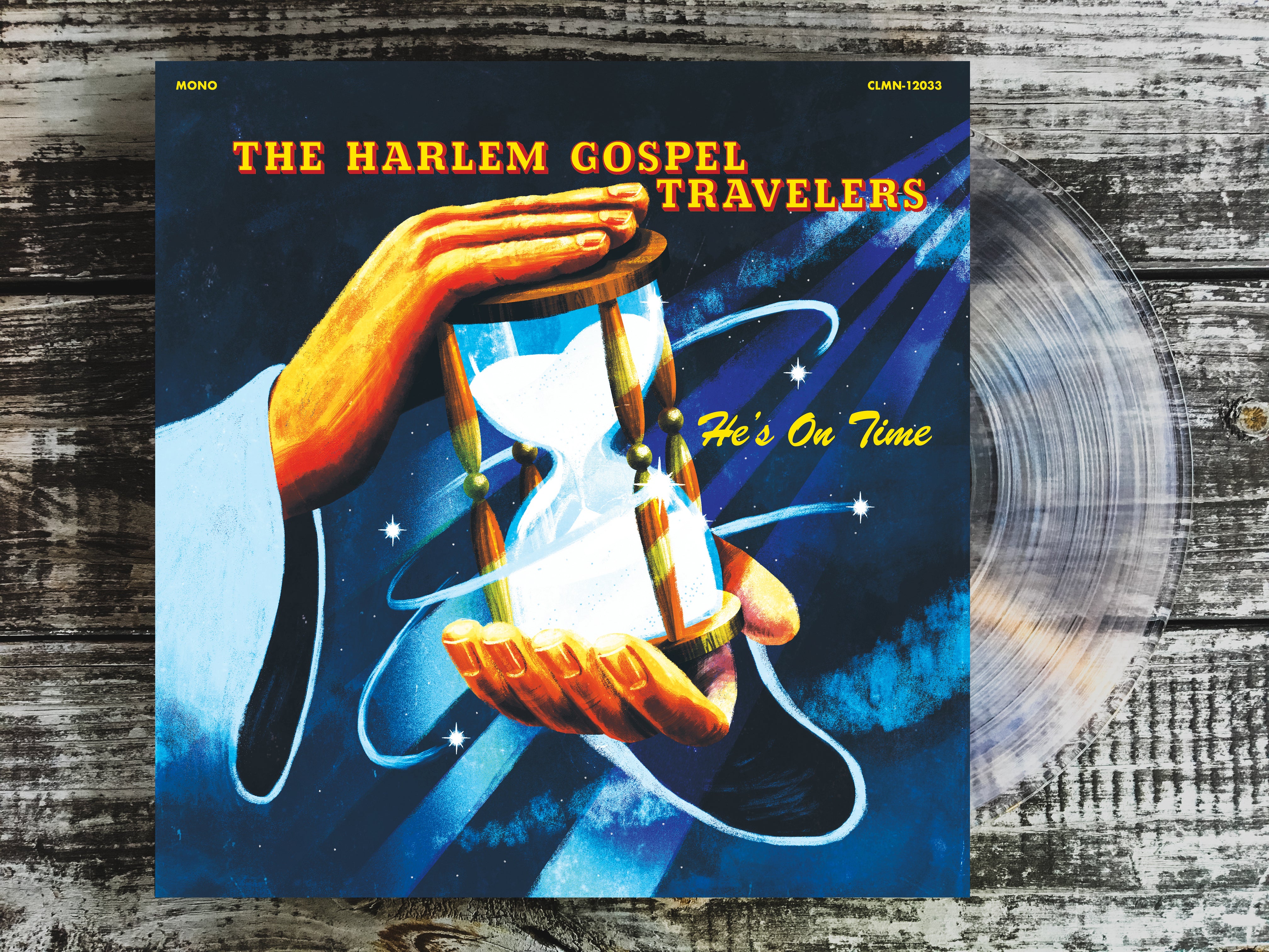 Harlem Gospel Travelers He's On Time LP klar vinyl gospel