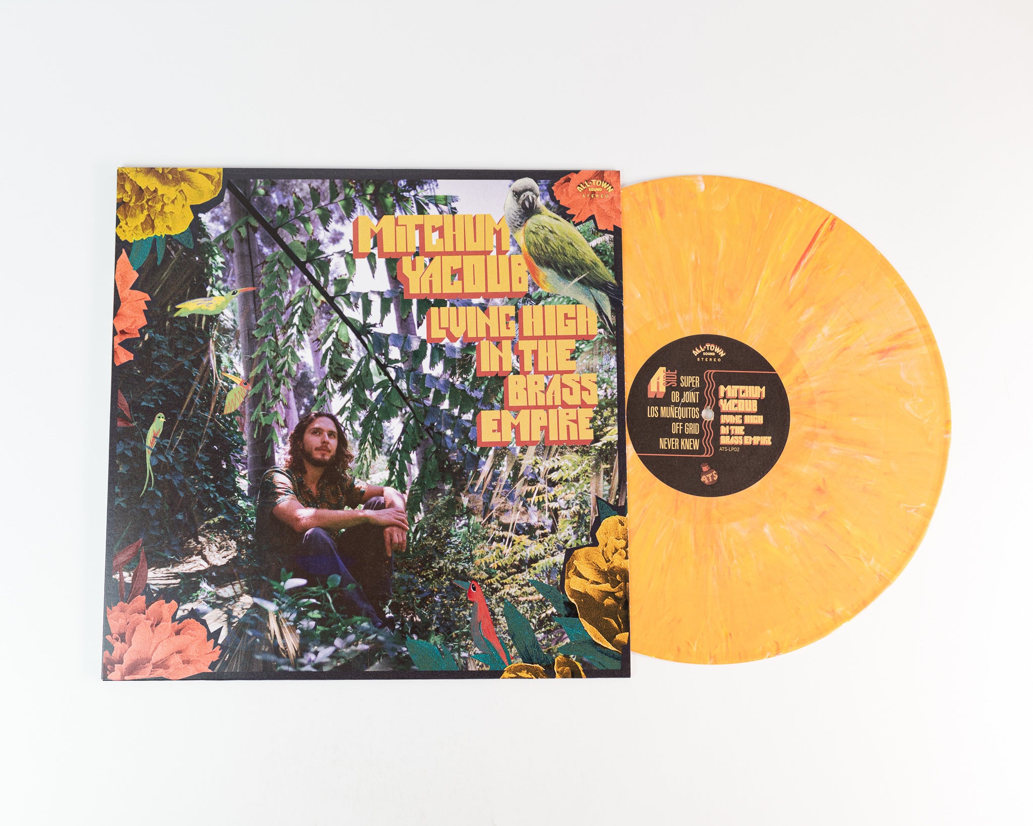 Mitchum Yacoub Living High LP farget vinyl funk