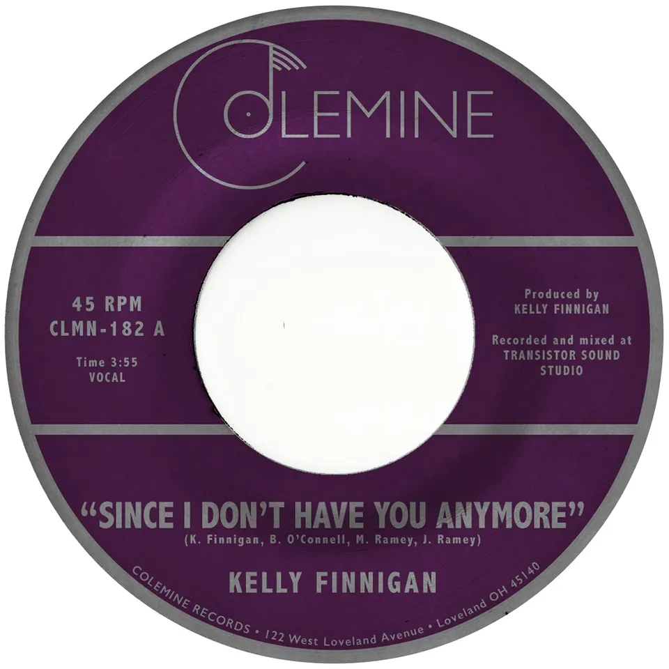 Kelly Finnigan Since I Don't Have You 7" klar vinyl soul