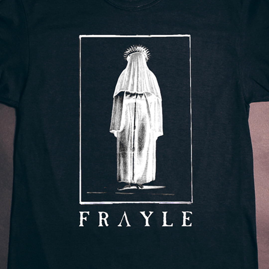 Frayle Creep T-skjorte svart med fronttrykk