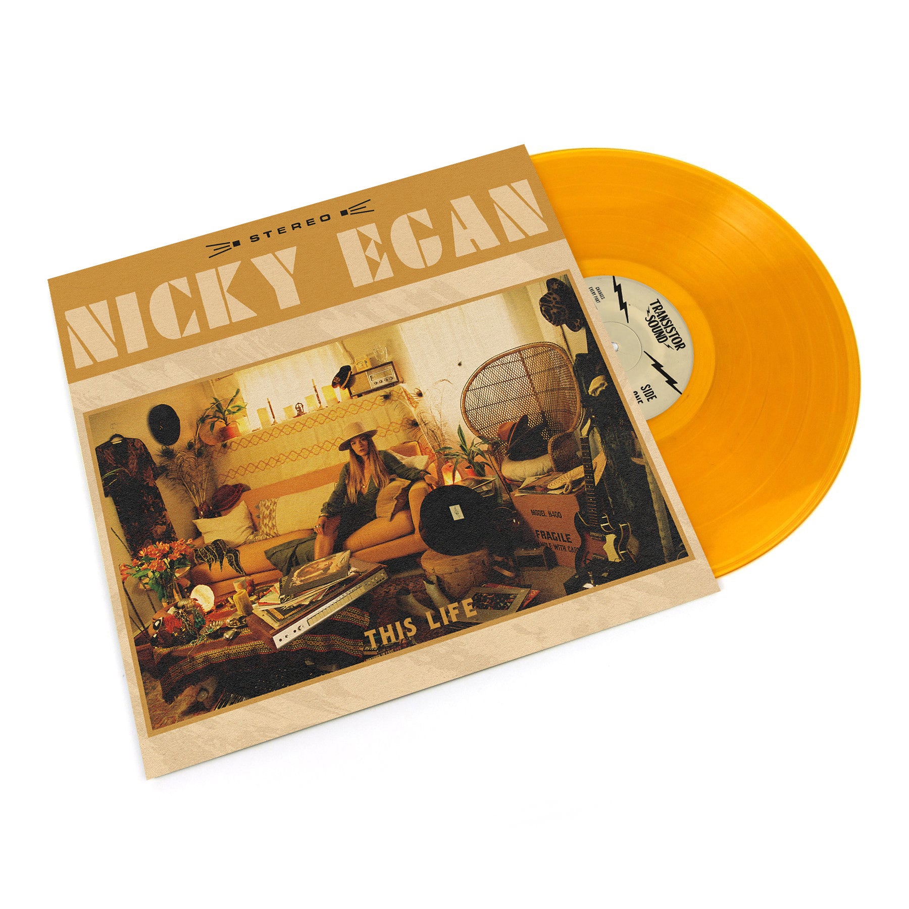 Nicky Egan This Life LP frosted glass vinyl