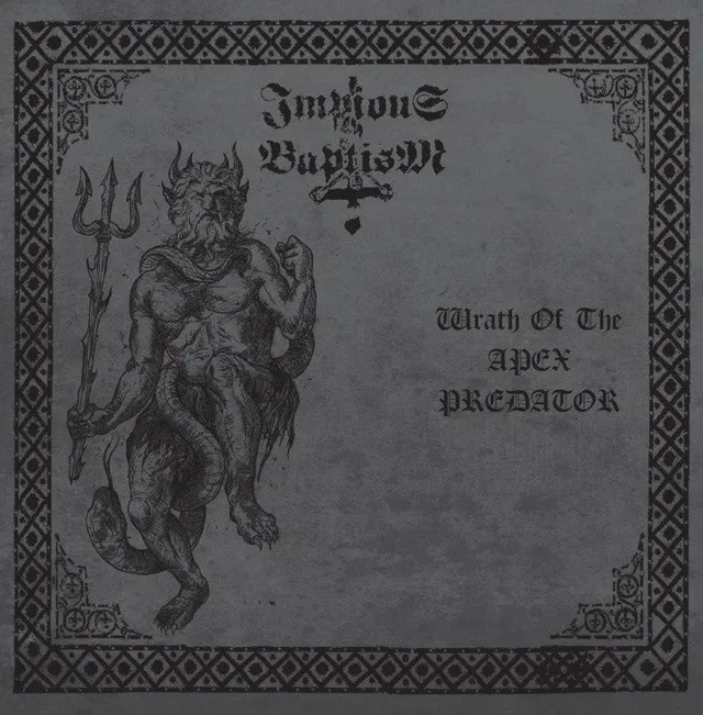 Impious Baptism Wrath Of The Apex Predator CD black metal