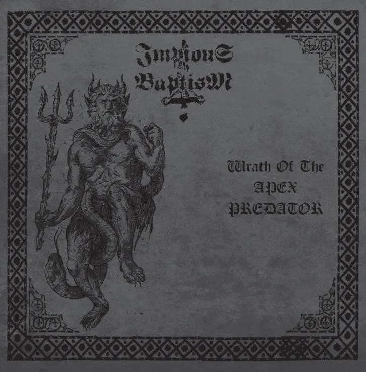 Impious Baptism Wrath Of The Apex Predator CD black metal