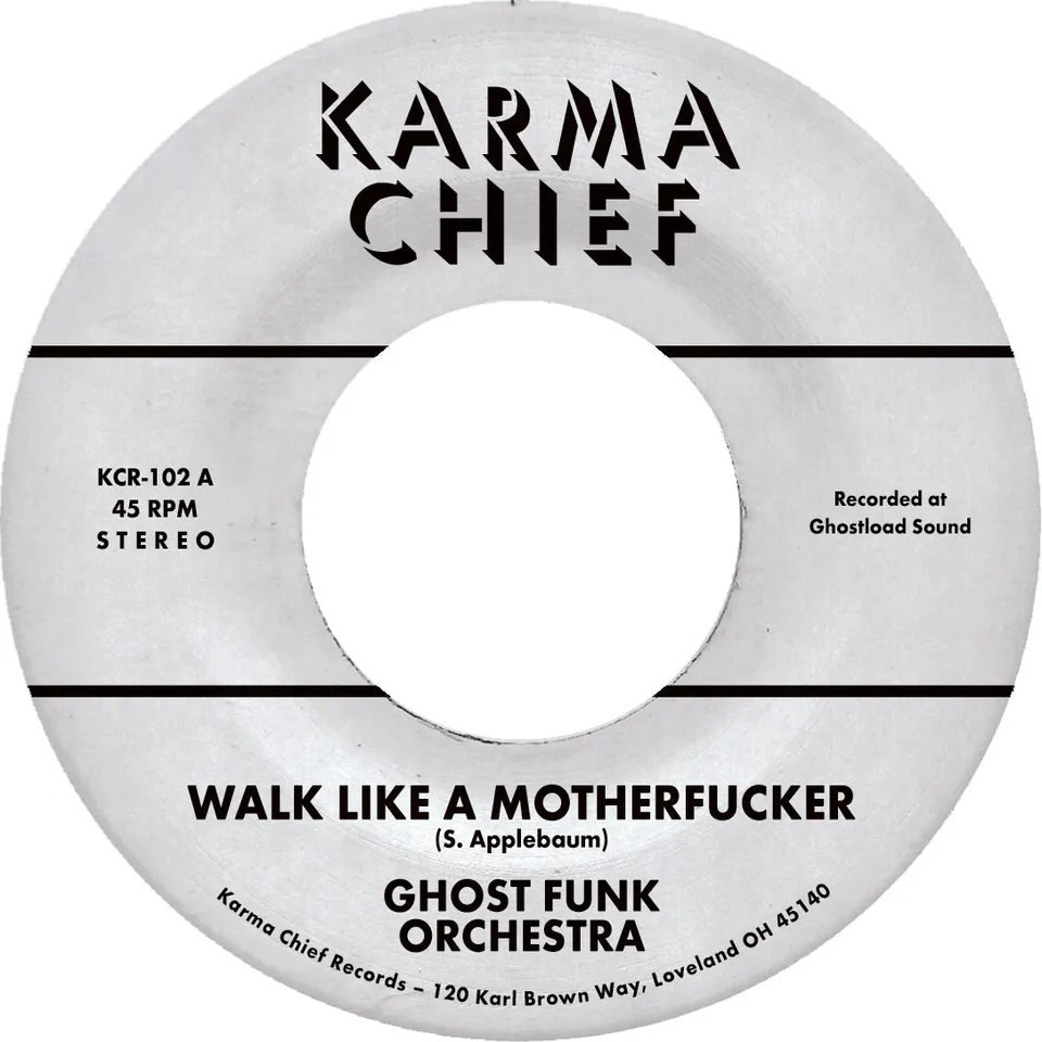 Karma Chief Ghost Funk Orchestra Walk Like 7" lilla