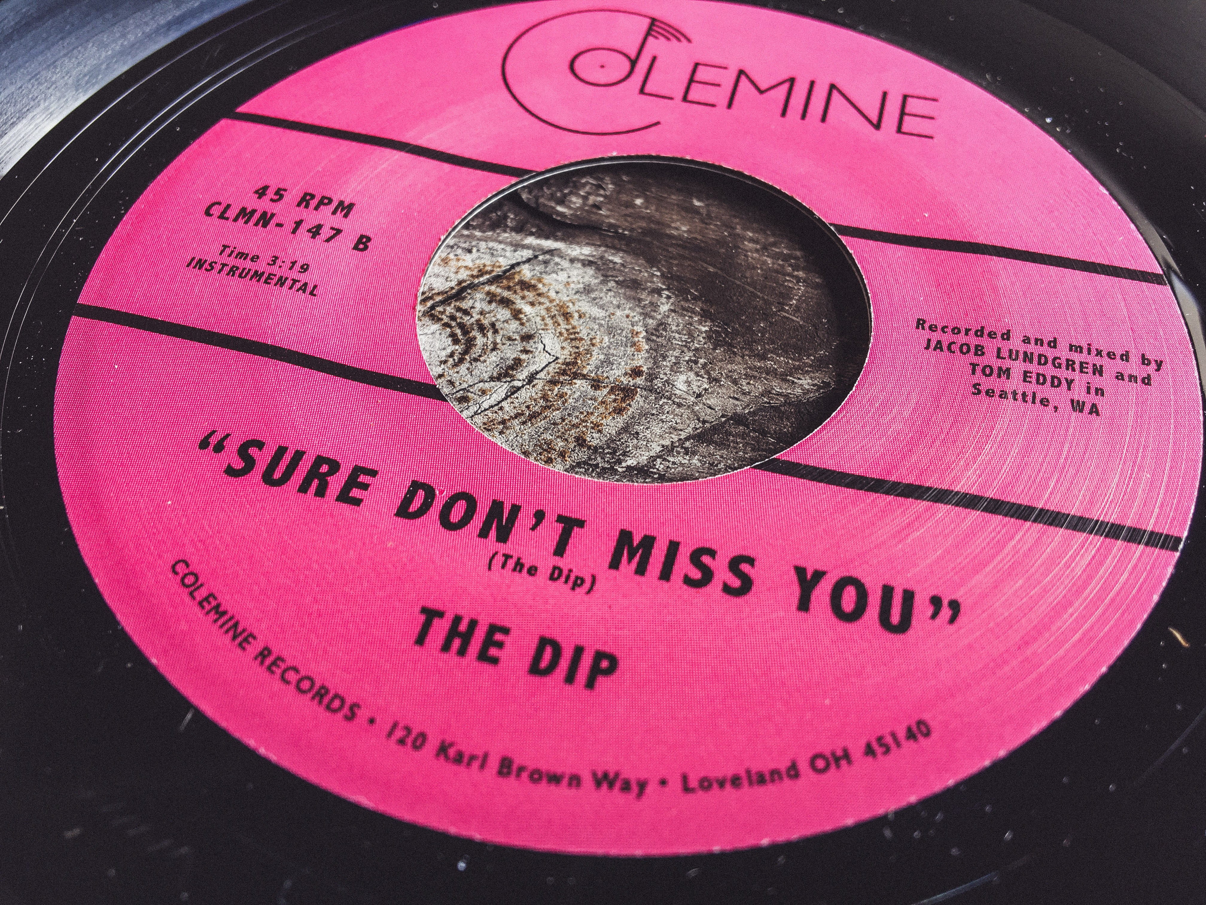 The Dip Sure Don't Miss You 7-tommer klar soul