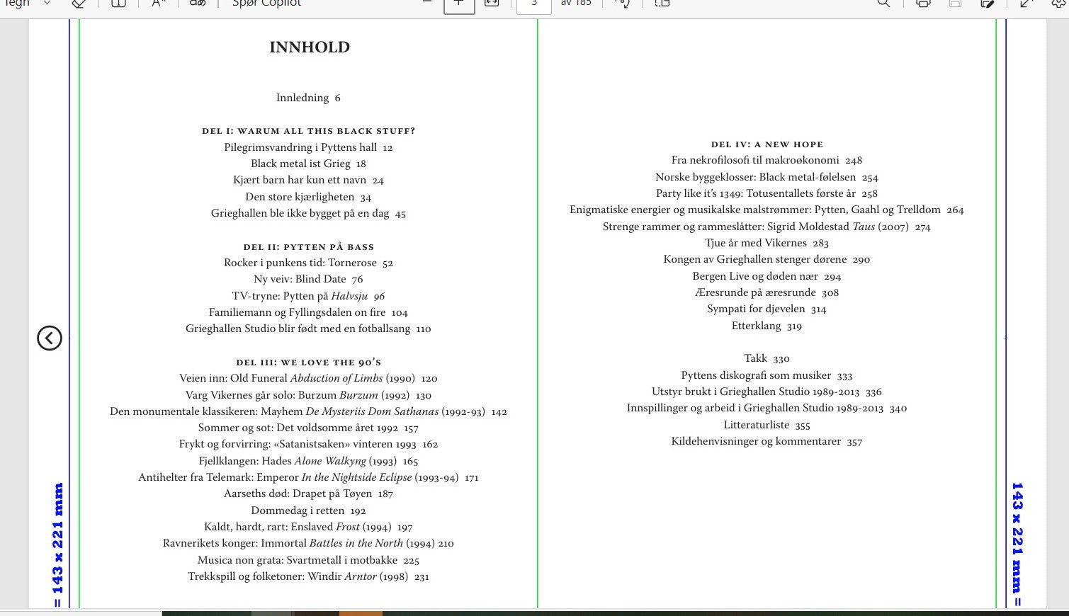 Pytten Hardcover bok 384 sider limitert