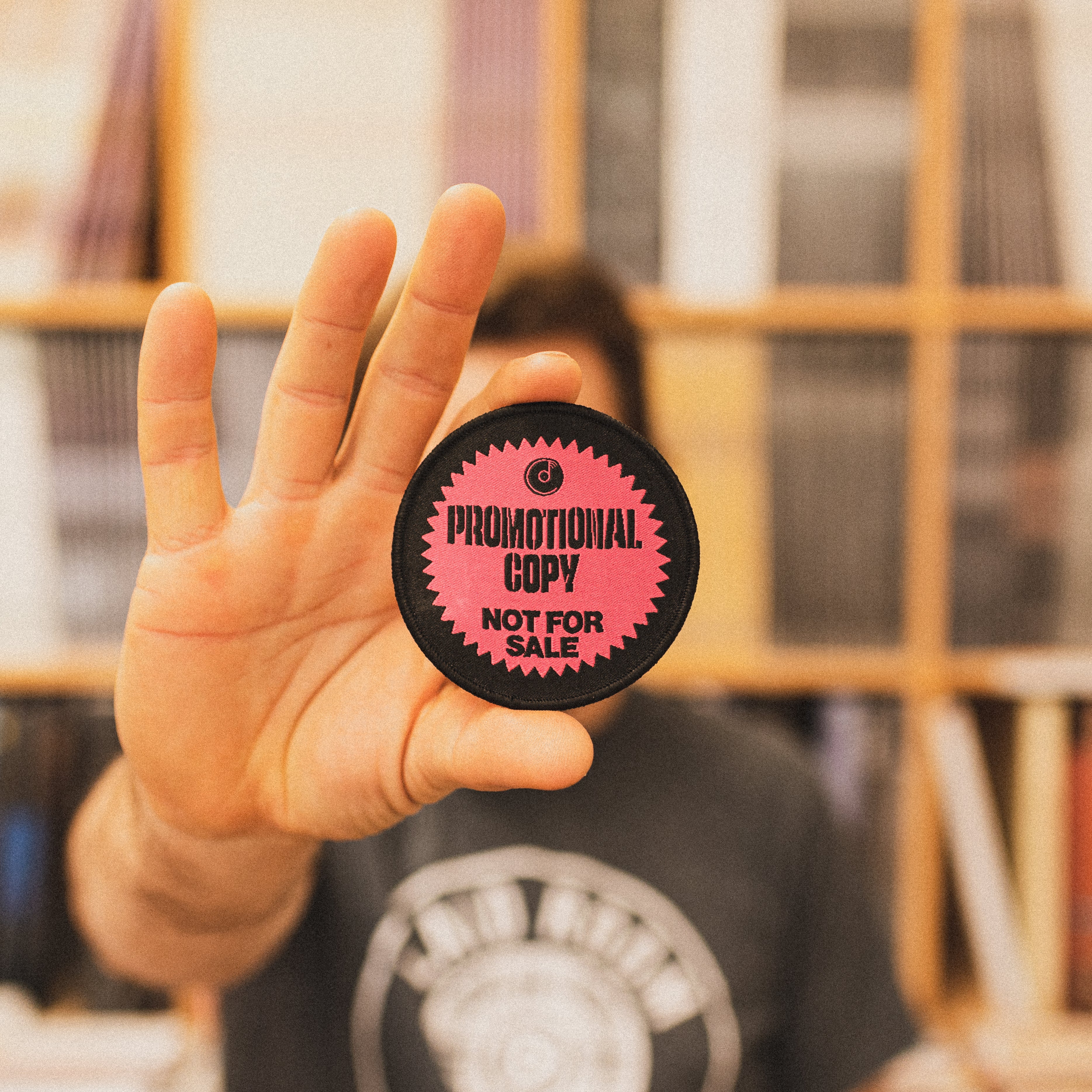 Promo Only Not For Sale patch strykemerke 3 tommer