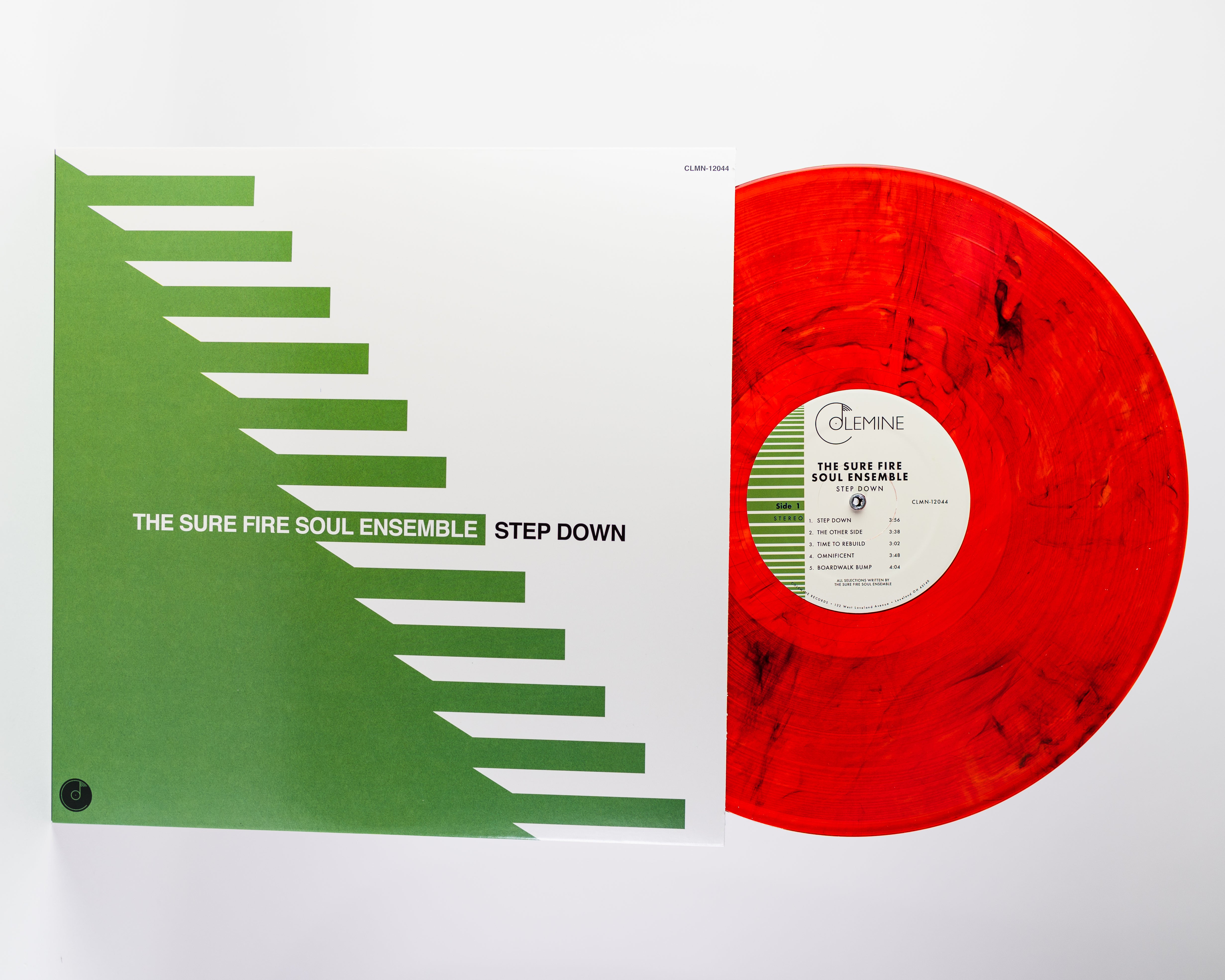 The Sure Fire Soul Ensemble Step Down vinyl LP kremhvit