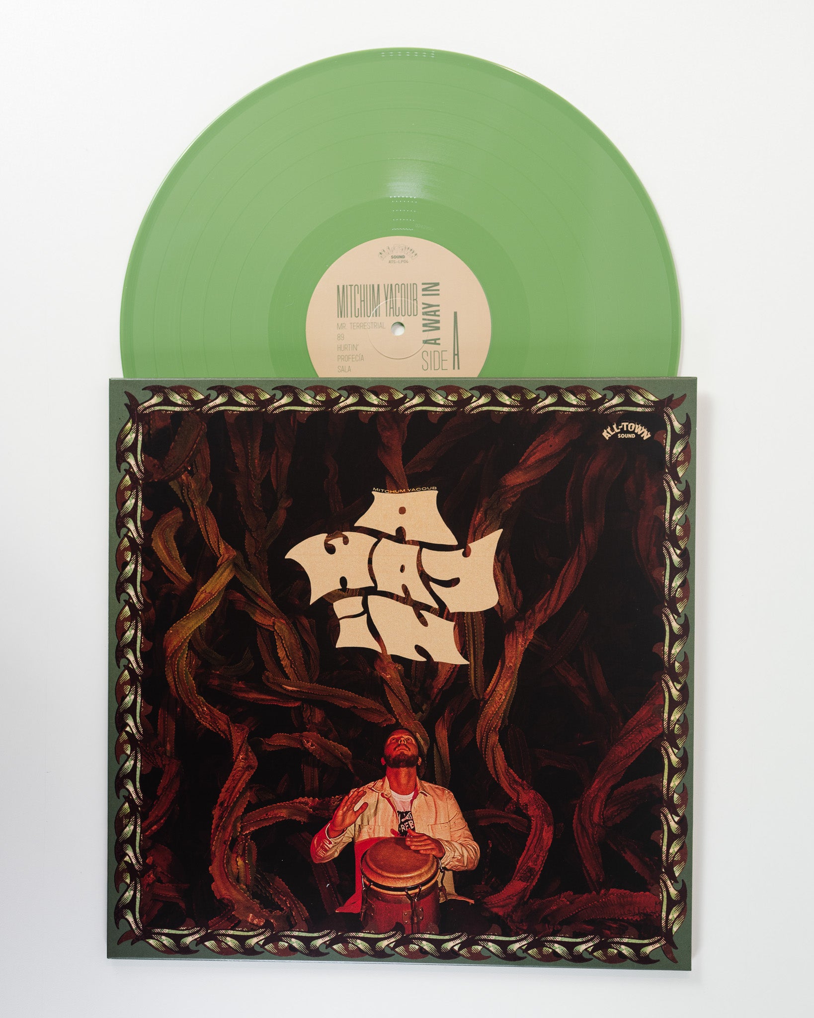 Mitchum Yacoub A Way In vinyl LP svart afrobeat