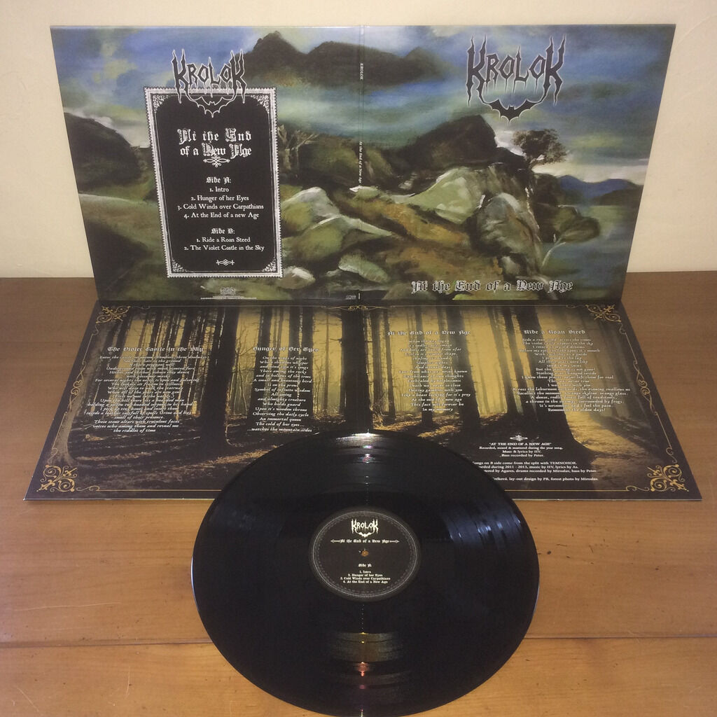 KROLOK At The End Of A New Age LP svart vinyl