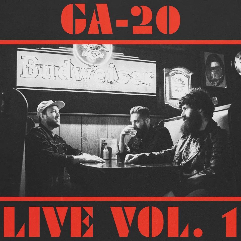 GA-20 Live Vol. 1 vinyl 7" grønn blues