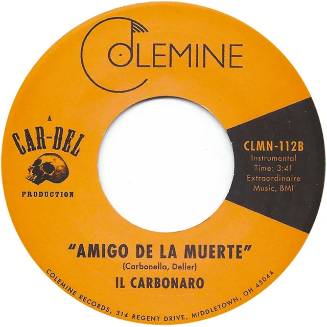 Colemine Il Carbonaro High Noon singel 7" svart reggae