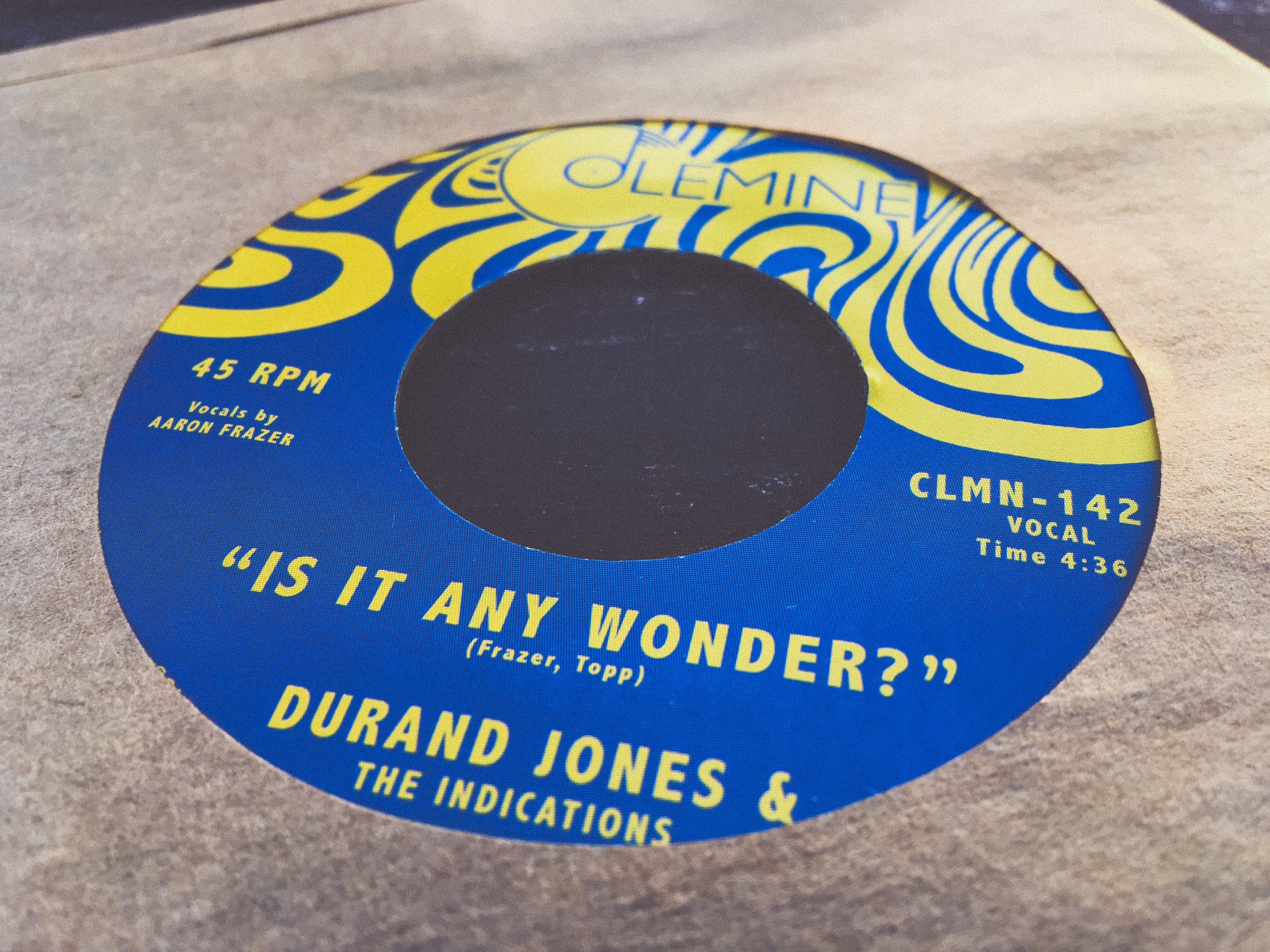Durand Jones Make A Change 7-tommer soul singel