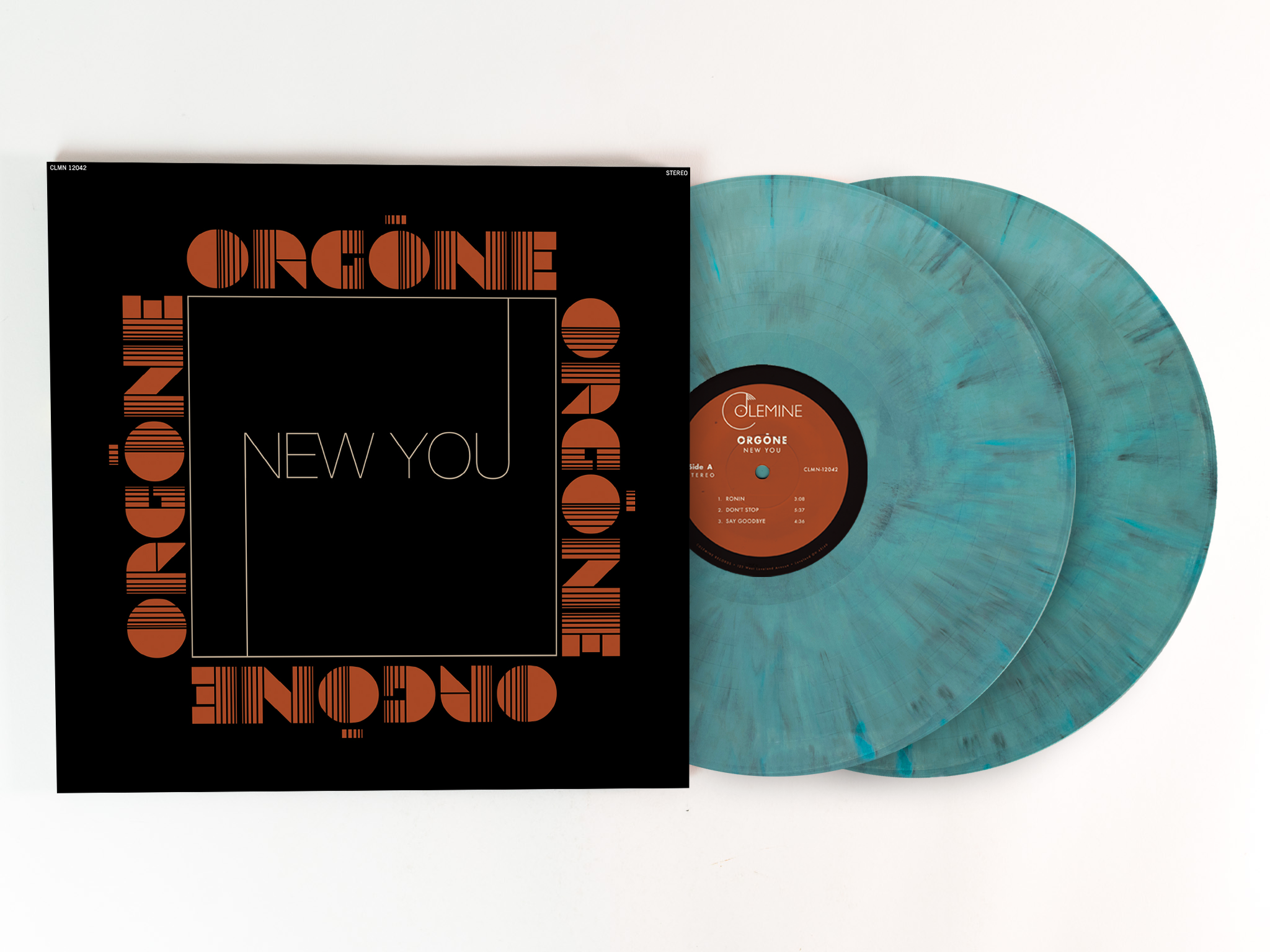 Orgone New You vinyl 2xLP seaglass swirl