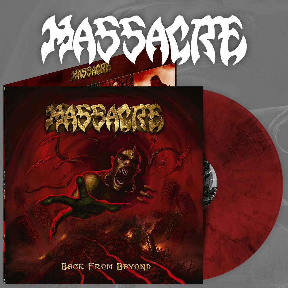 Massacre Back From Beyond LP rød vinyl
