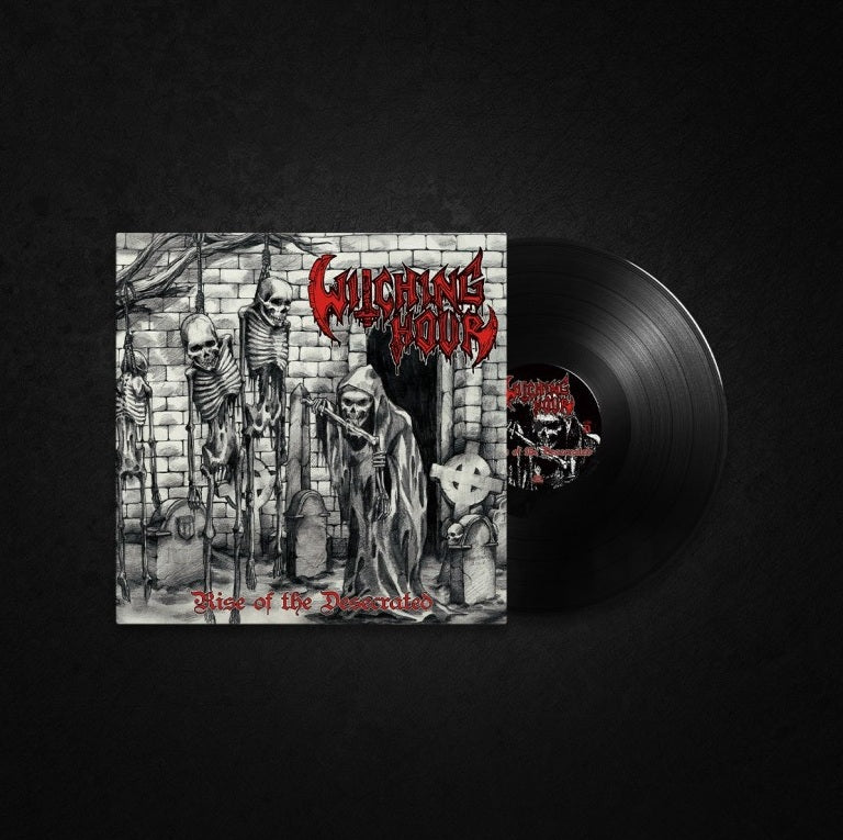 Witching Hour Rise of the Desecrated LP svart vinyl