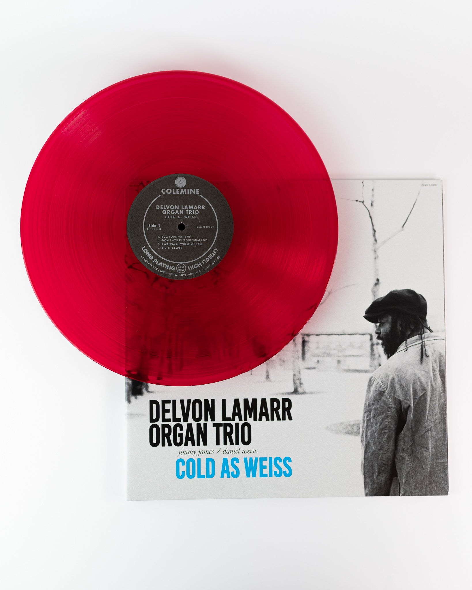 Delvon Lamarr Organ Trio Cold As Weiss bundle blå LP