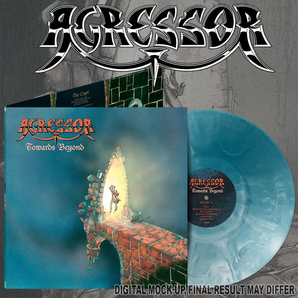 Katakomben Agressor Towards Beyond LP swirl vinyl