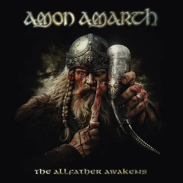 Amon Amarth Allfather Awakens LP blå vinyl