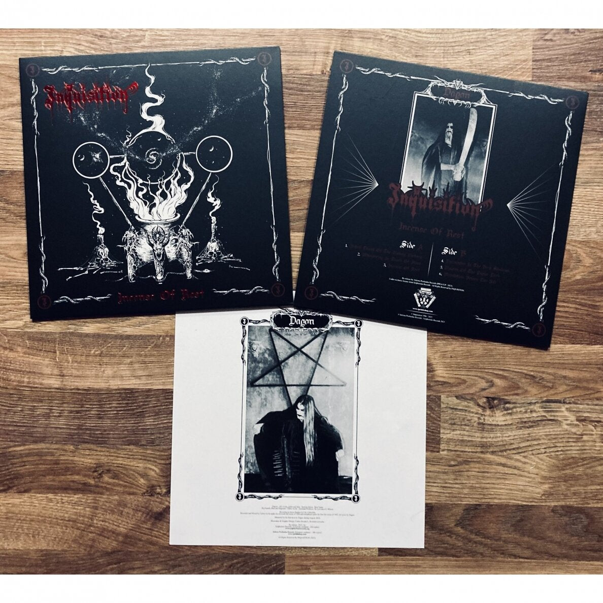 Inquisition Incense Of Rest LP svart vinyl 180g