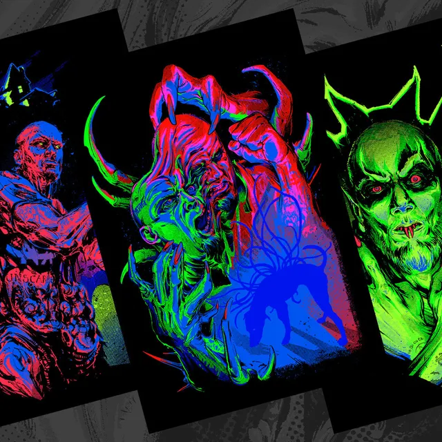 Philip H. Anselmo & The Illegals Vault of Housecore plakatsamling blacklight