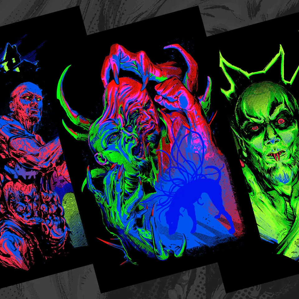 Philip H. Anselmo & The Illegals Vault of Housecore plakatsamling blacklight
