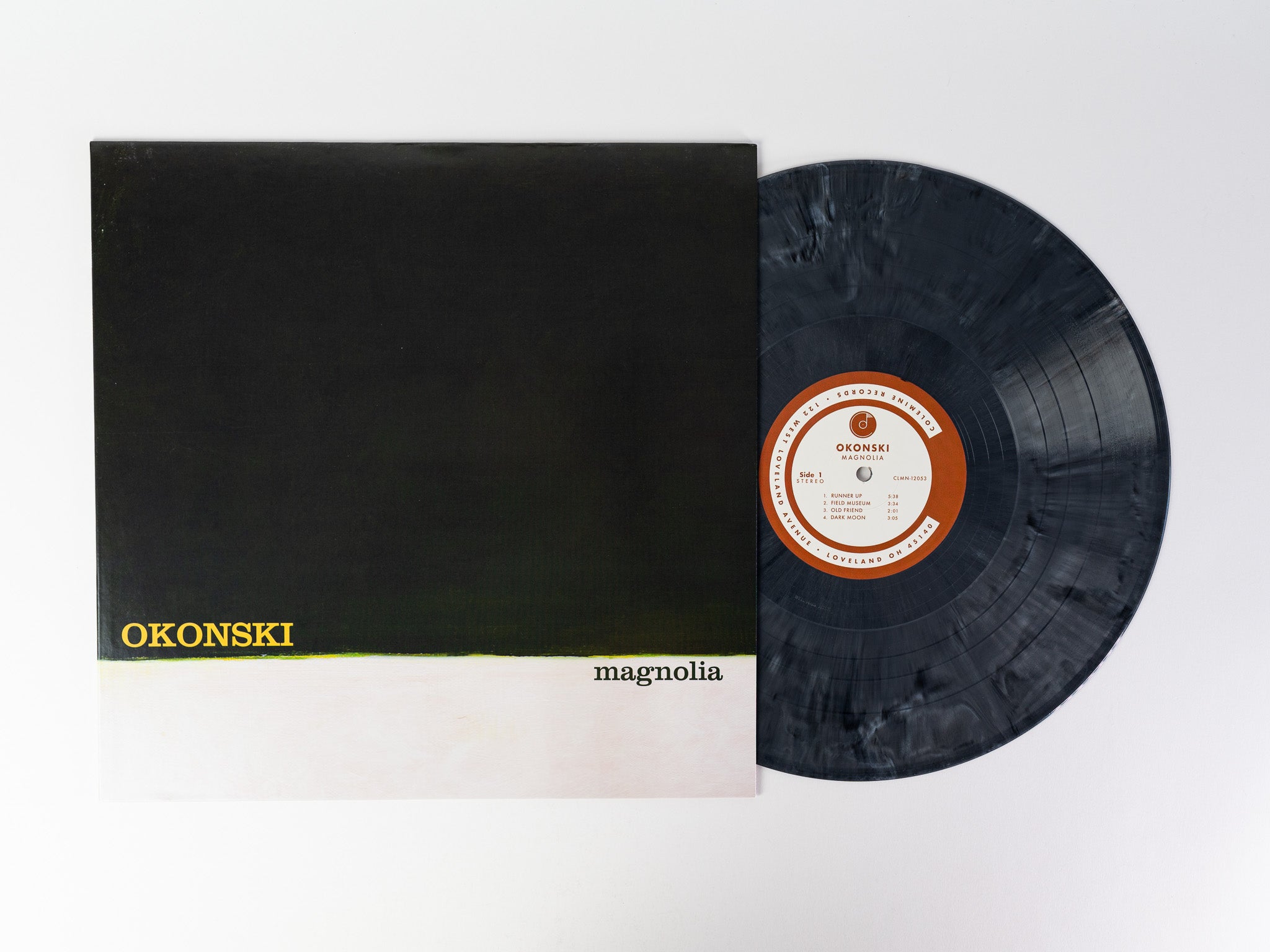 Okonski Magnolia LP svart vinyl jazz