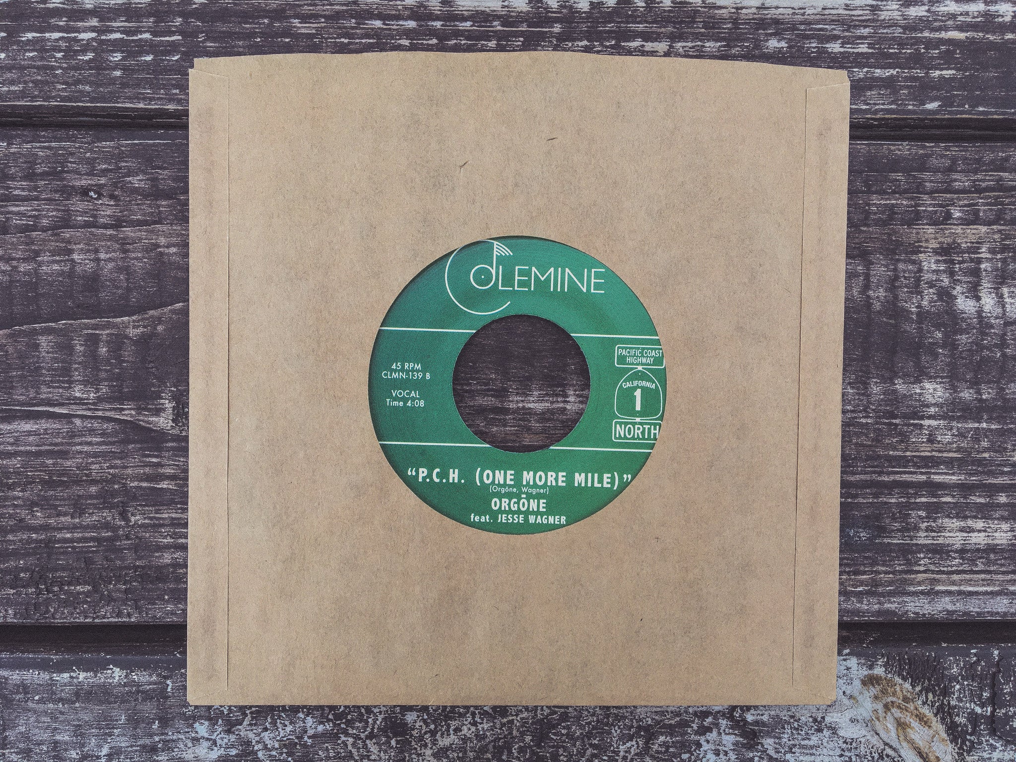 Colemine Orgone Bulletproof 7" vinyl funk soul