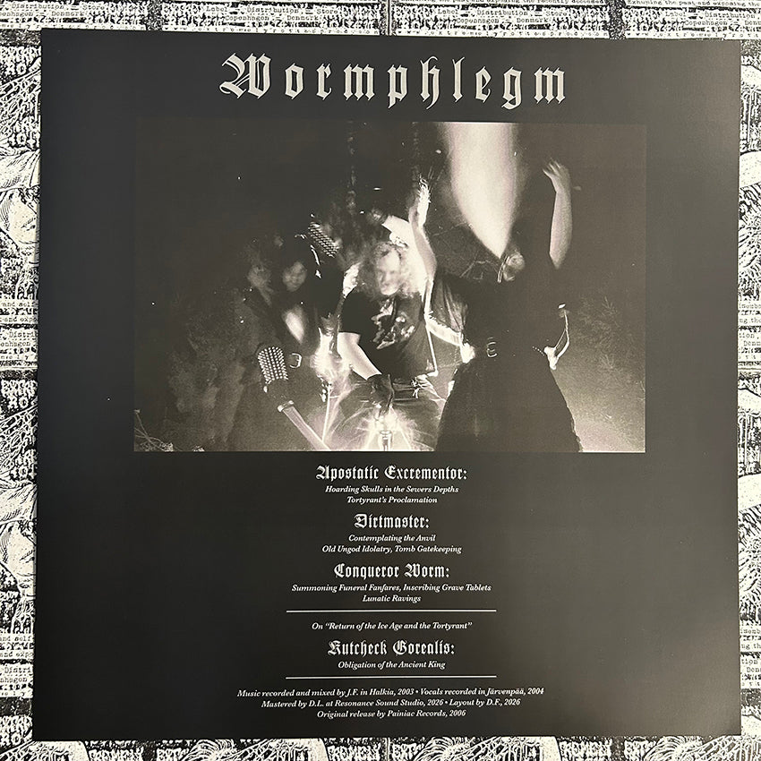 Wormphlegm Tomb Of The Ancient King 2LP doom