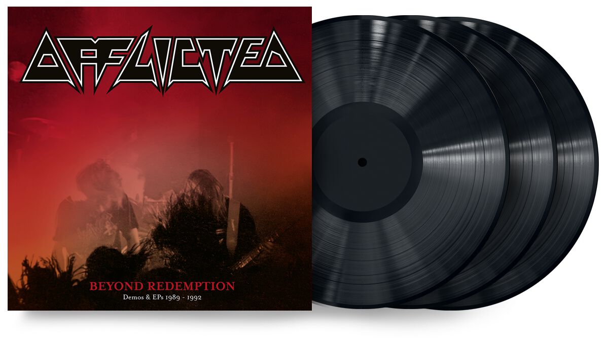 Afflicted Beyond Redemption 3LP svart vinyl