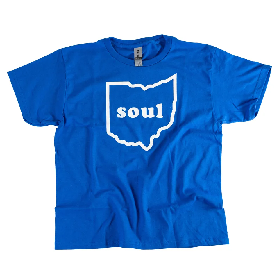 Colemine Little Ohio Soul Kids T-skjorte barn blå