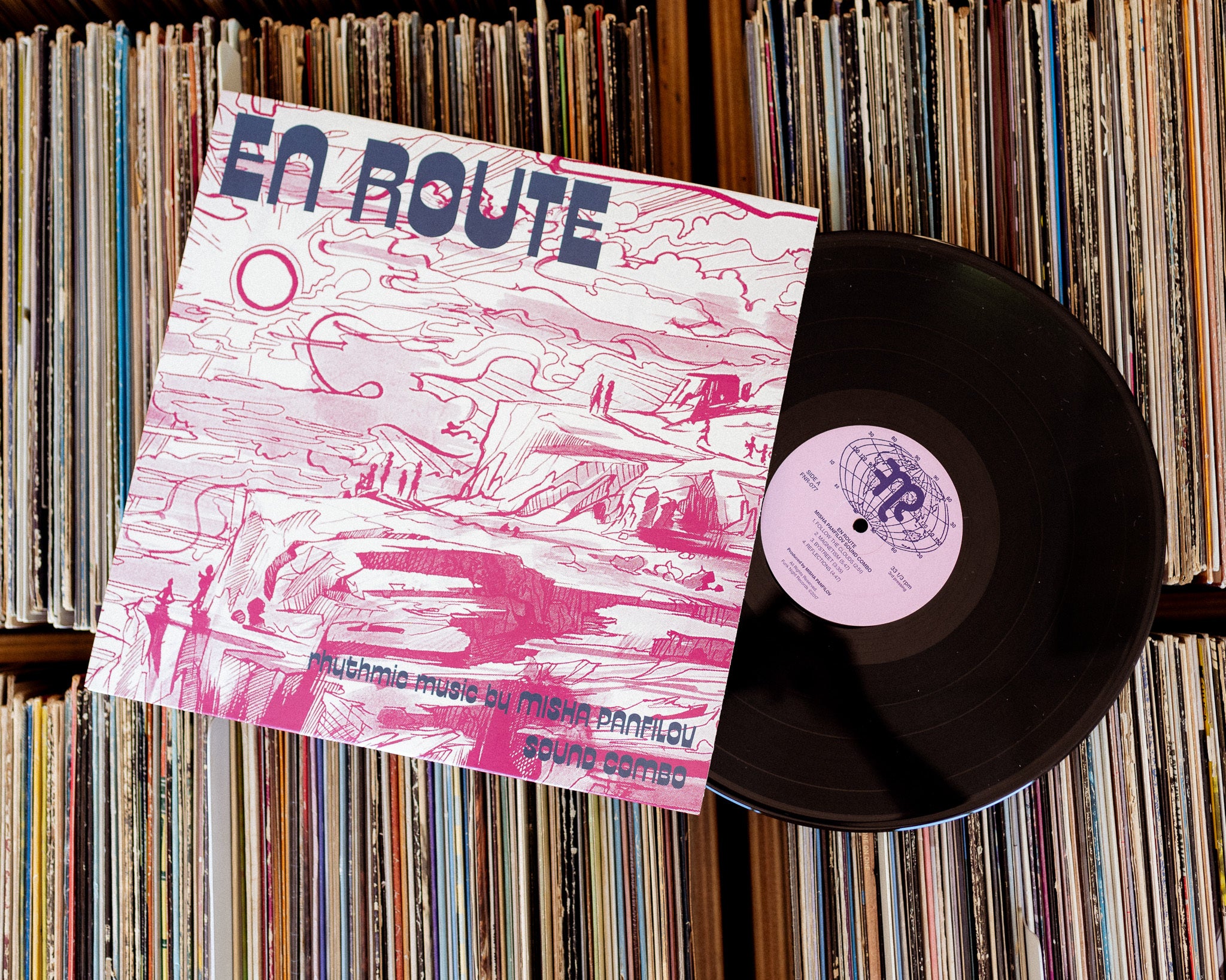 Misha Panfilov En Route LP svart vinyl library