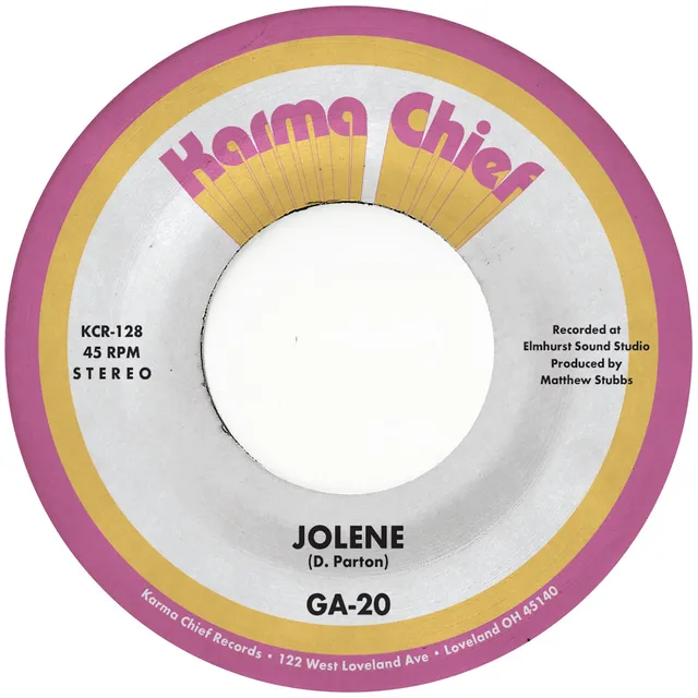 GA-20 Jolene Still As The Night 7-tommer brun vinyl