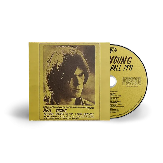 Neil Young OBS 4 Royce Hall 1971 CD live