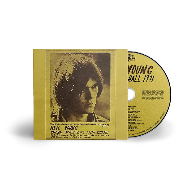 Neil Young OBS 4 Royce Hall 1971 CD live