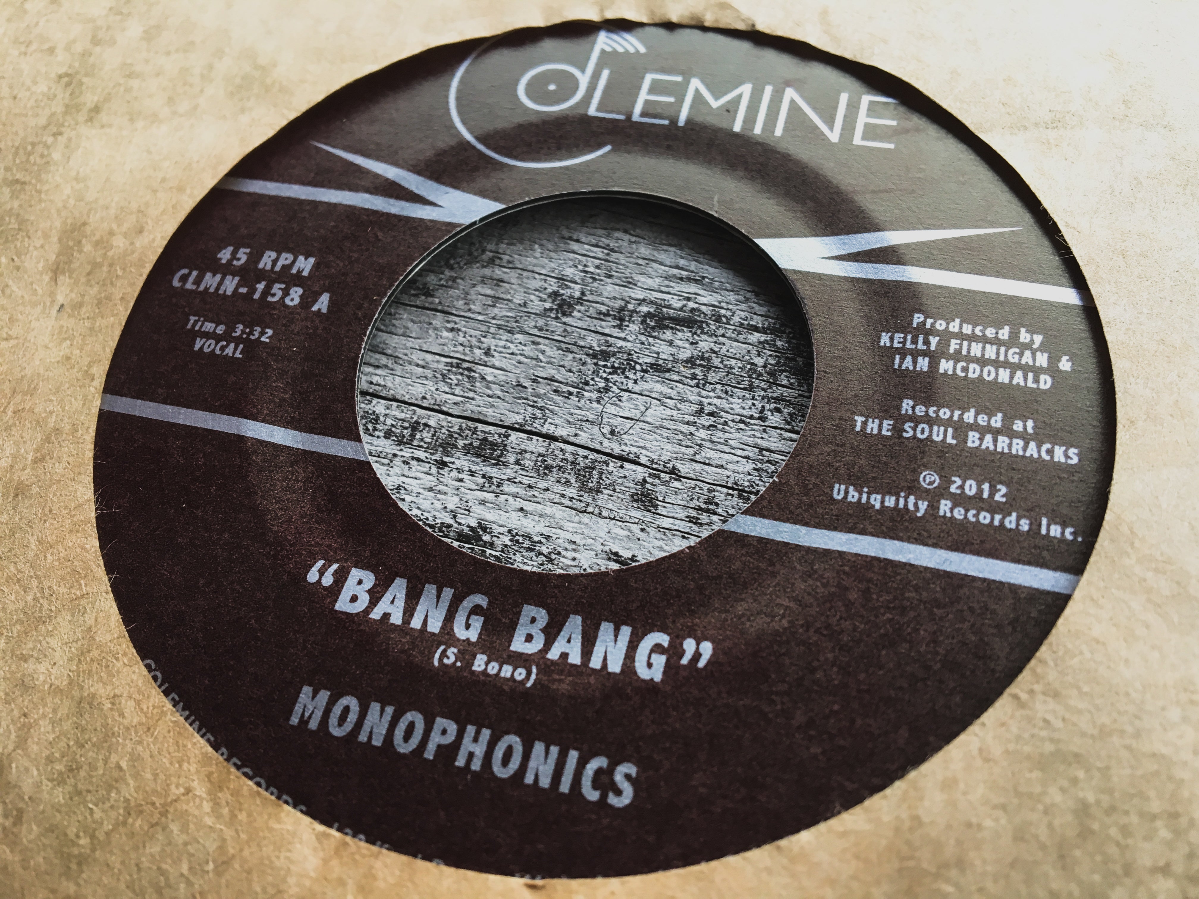 Monophonics Bang Bang 7" vinylsingel psyk-soul