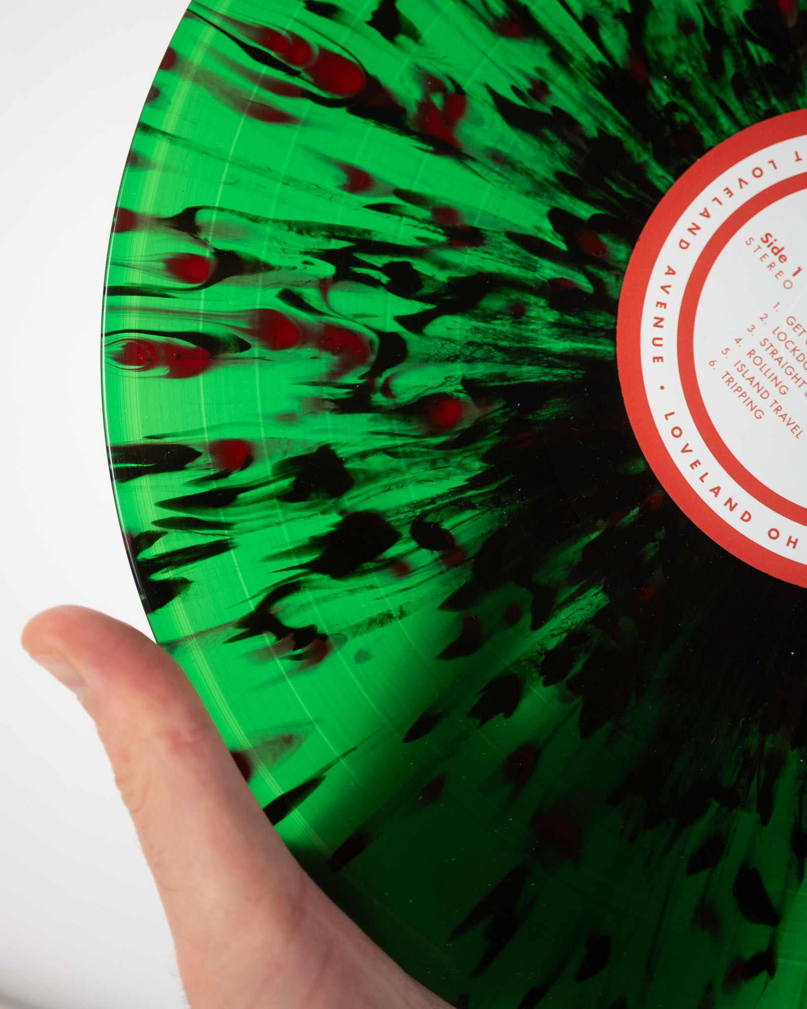 Winston Brothers Sweets LP grønn splatter funk