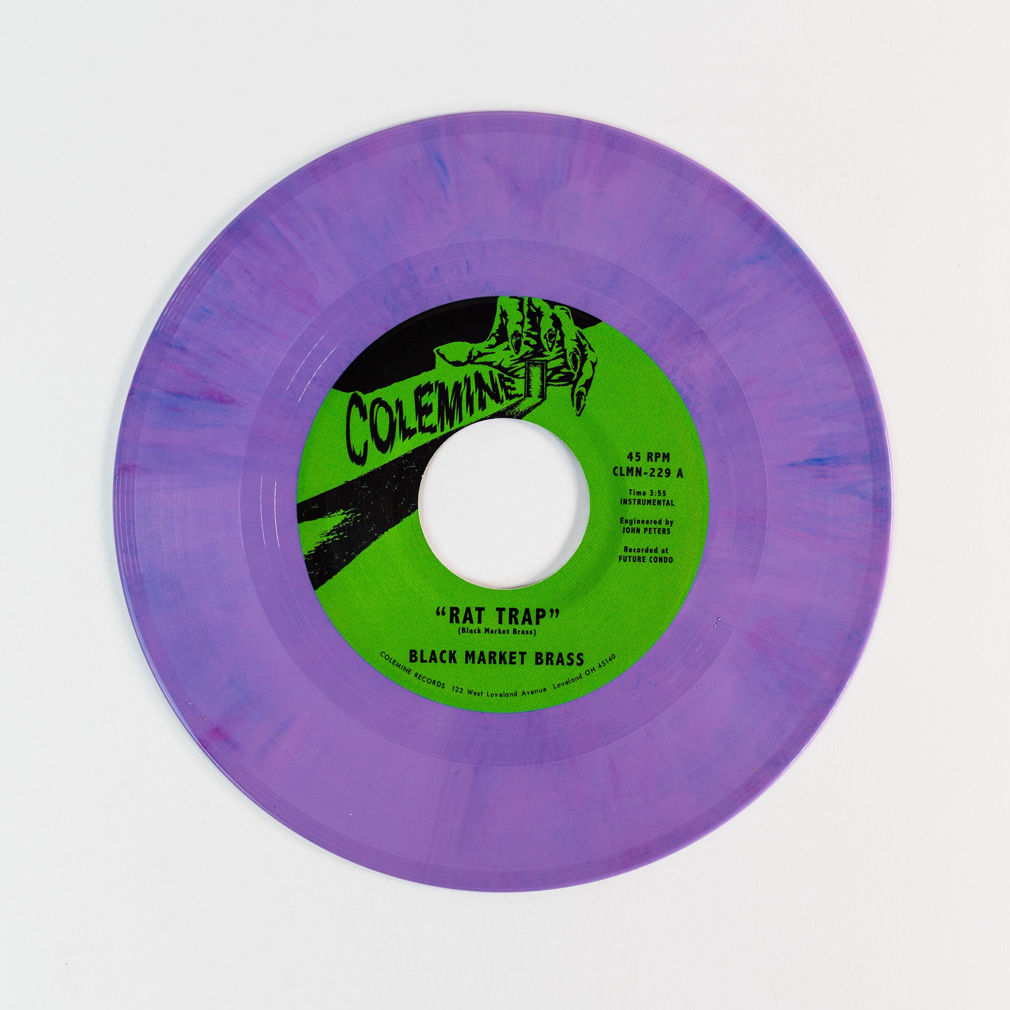 Colemine Black Market Brass Rat Trap singel 7" lilla afrobeat