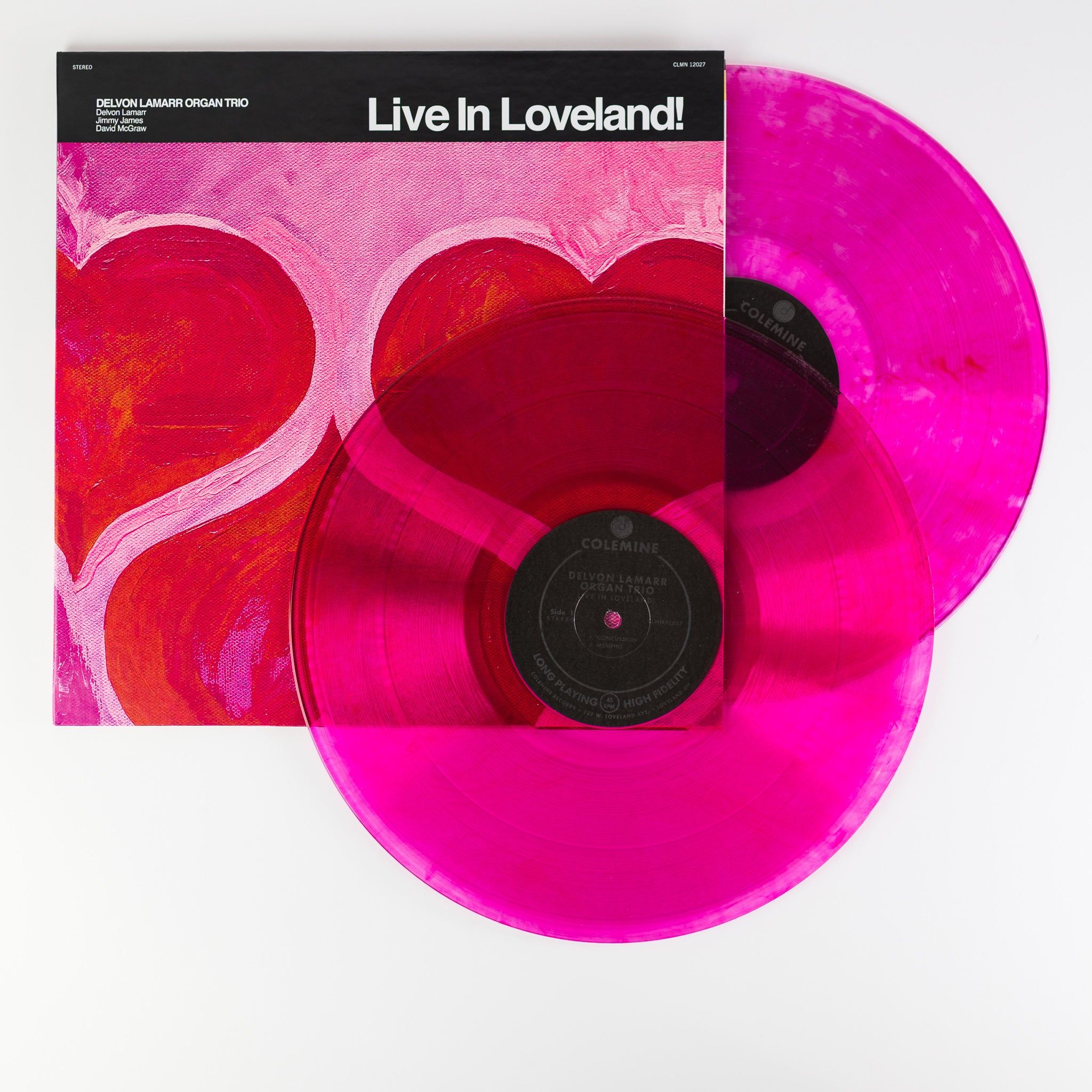 Delvon Lamarr Live In Loveland 2xLP rosa vinyl 45 RPM