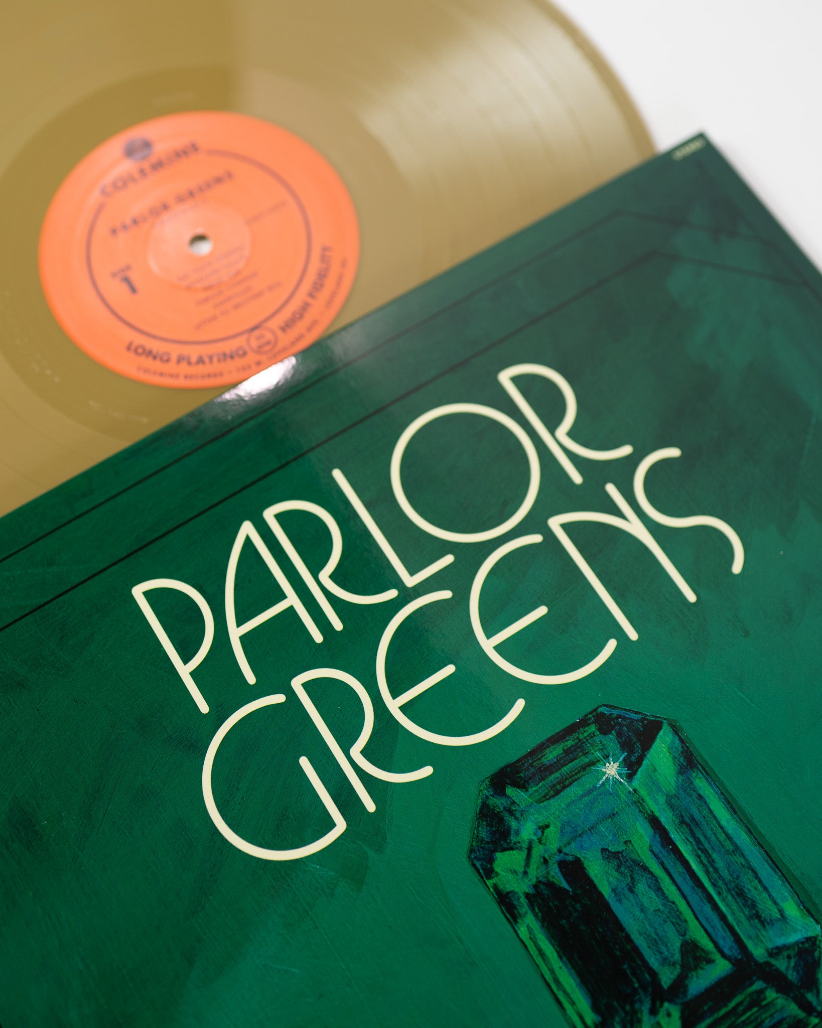 Parlor Greens Emeralds LP vinyl emerald splatter ltd 500