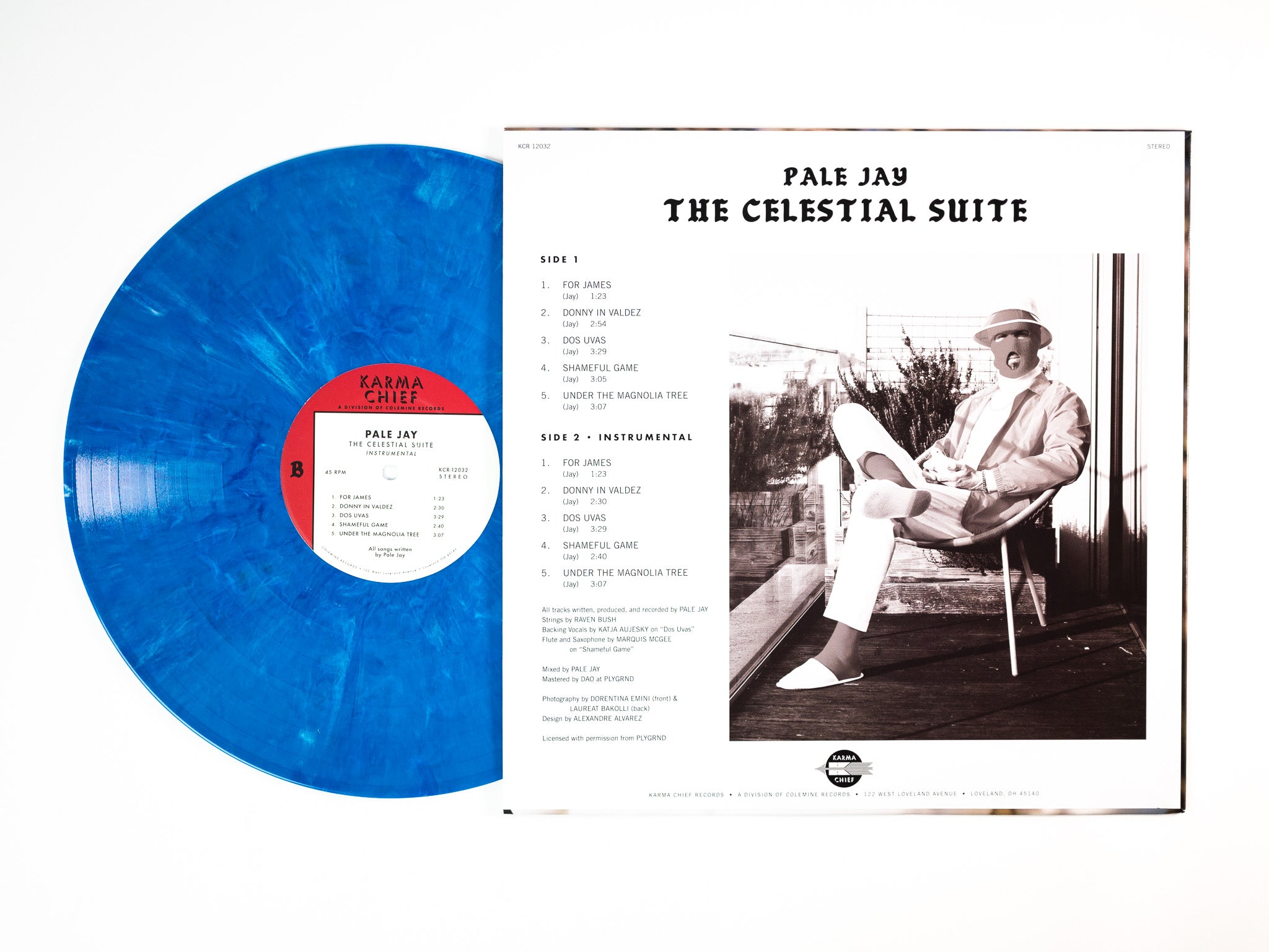 Karma Chief Pale Jay Celestial Suite LP blå vinyl soul