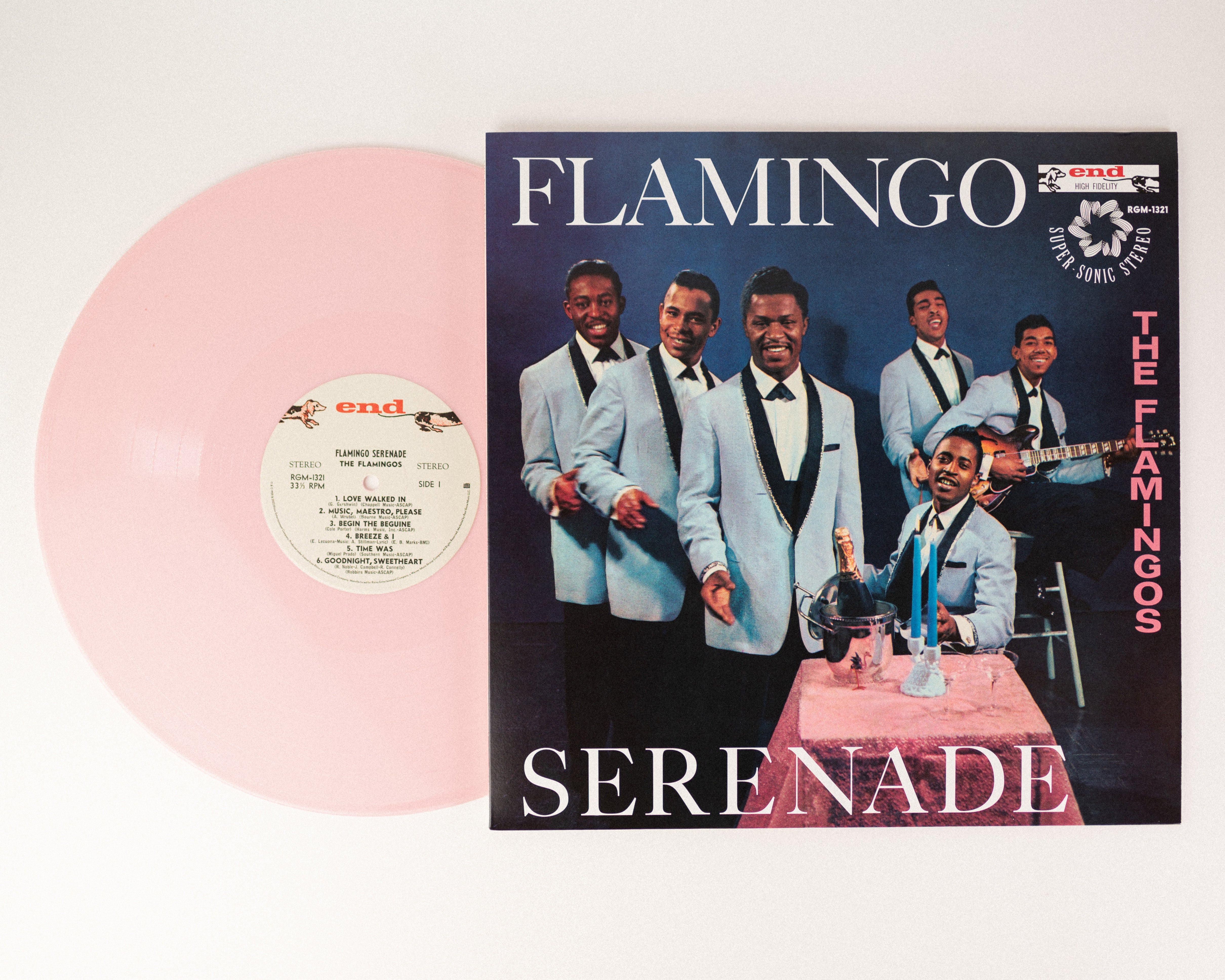 The Flamingos Flamingo Serenade vinyl LP rosa eksklusiv
