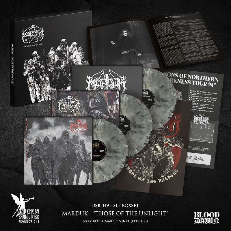 Marduk Those of the Unlight 3LP boks marmor