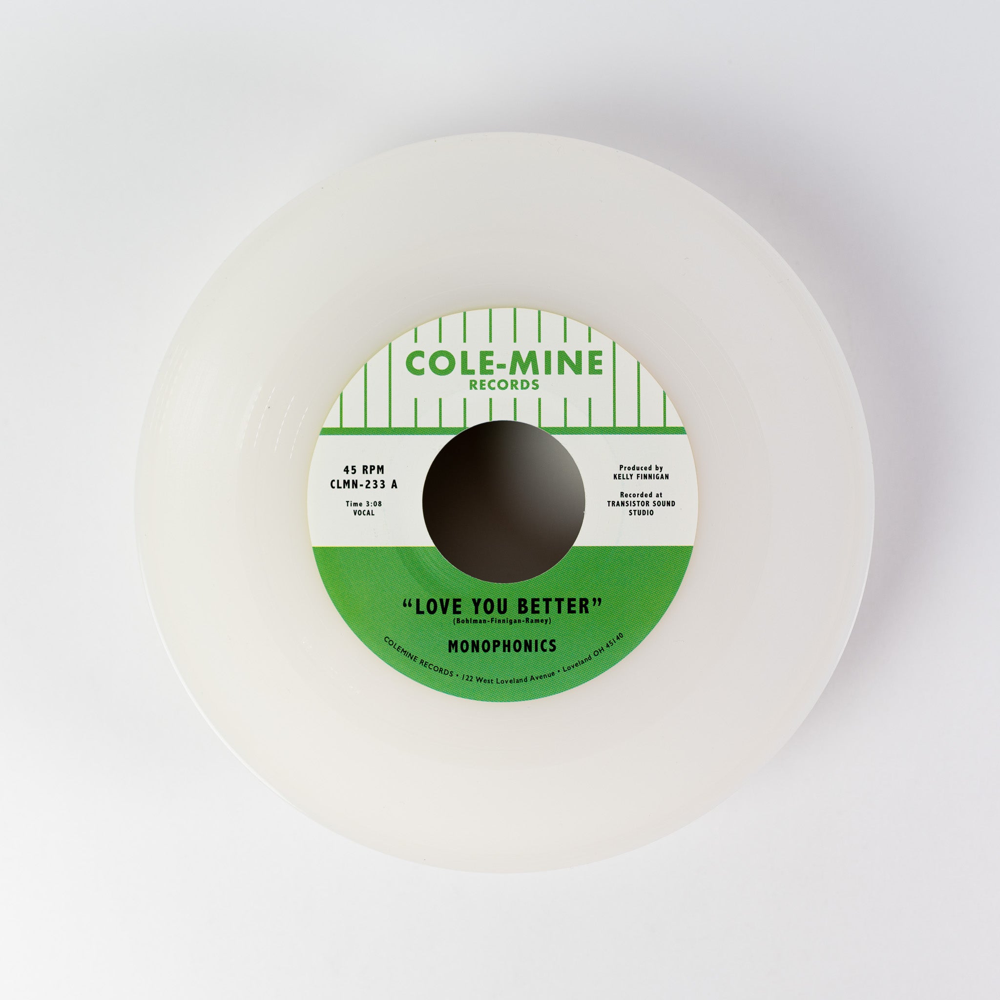 Monophonics Love You Better 7-tommer natural vinyl