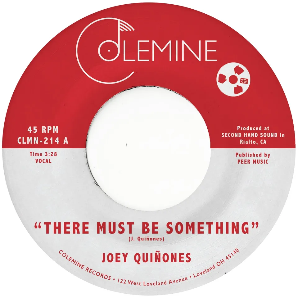 Colemine Joey Quiñones There Must Be Something singel 7" klar vinyl soul