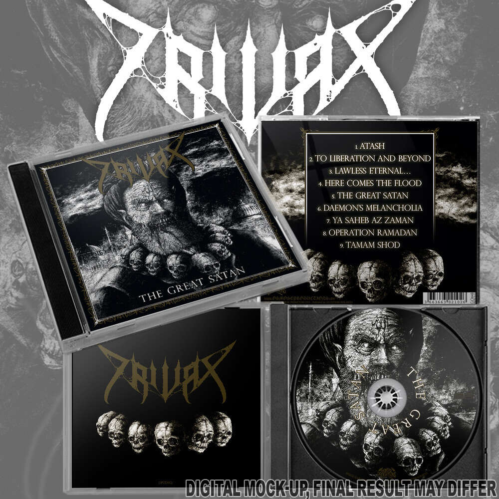 Trivax The Great Satan CD black metal