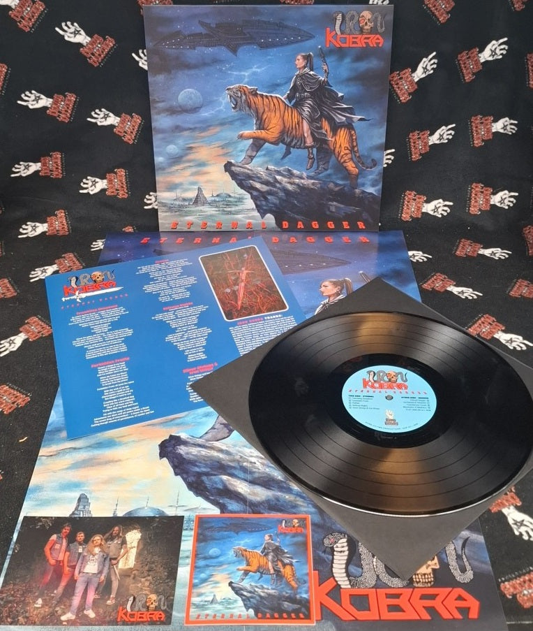 Iron Kobra Eternal Dagger LP vinylplate heavy metal