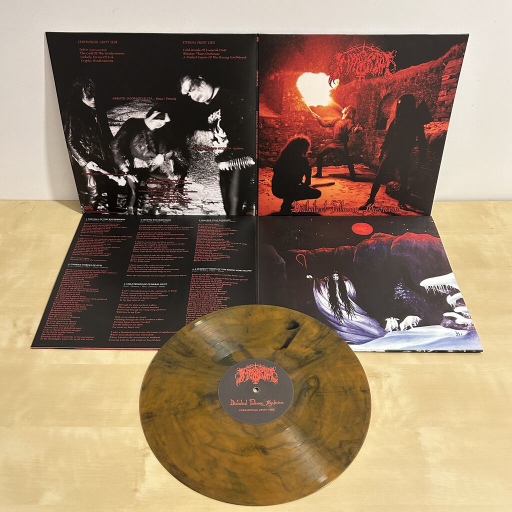 Immortal Diabolical Fullmoon Mysticism LP oriole