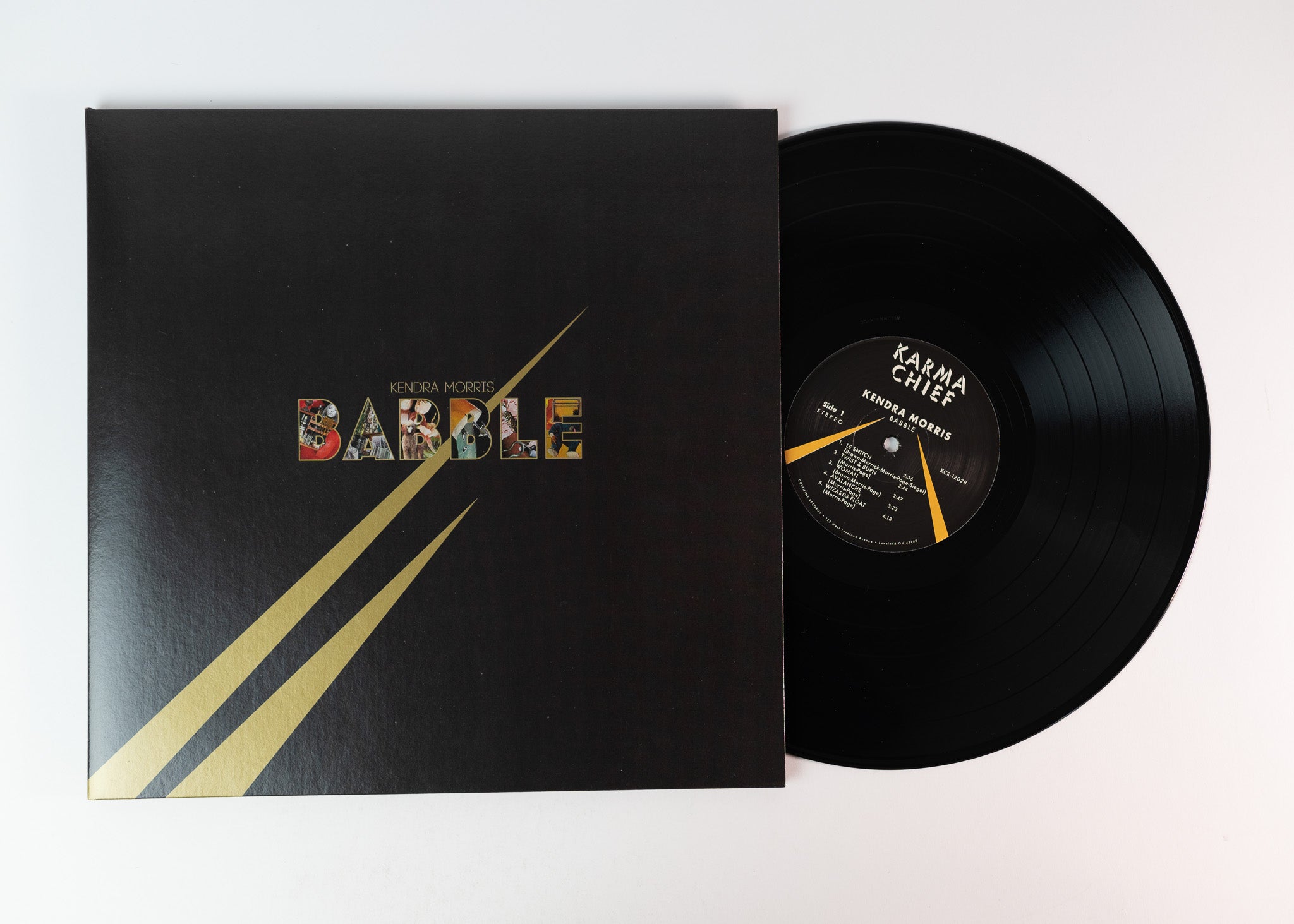 Kendra Morris Babble LP svart vinyl soul
